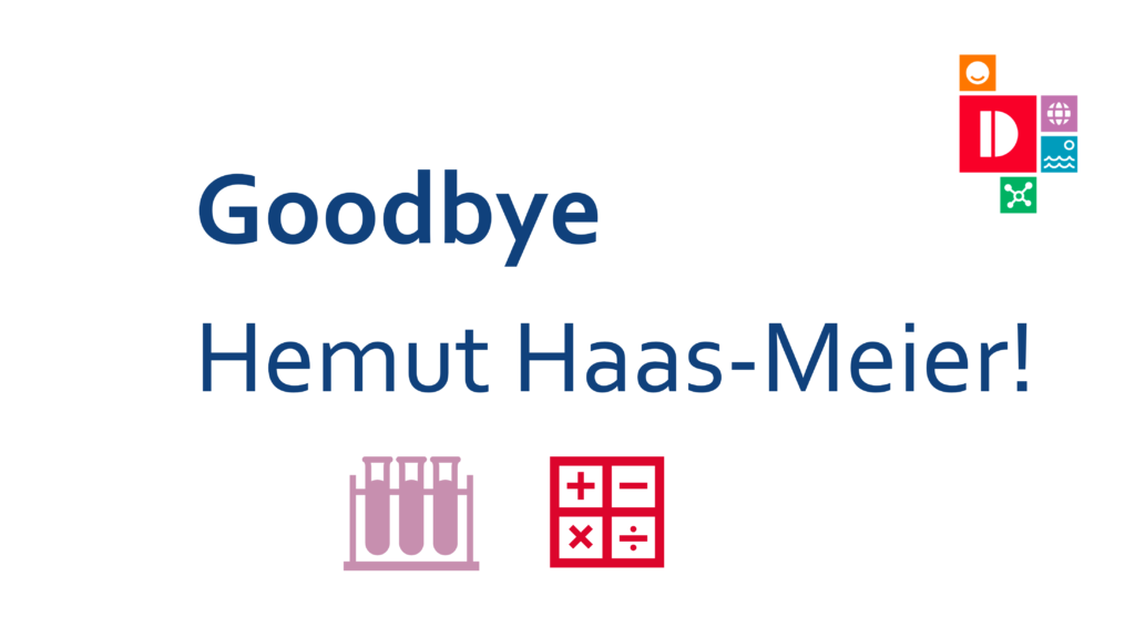 Goodbye Helmut Haas-Meier!