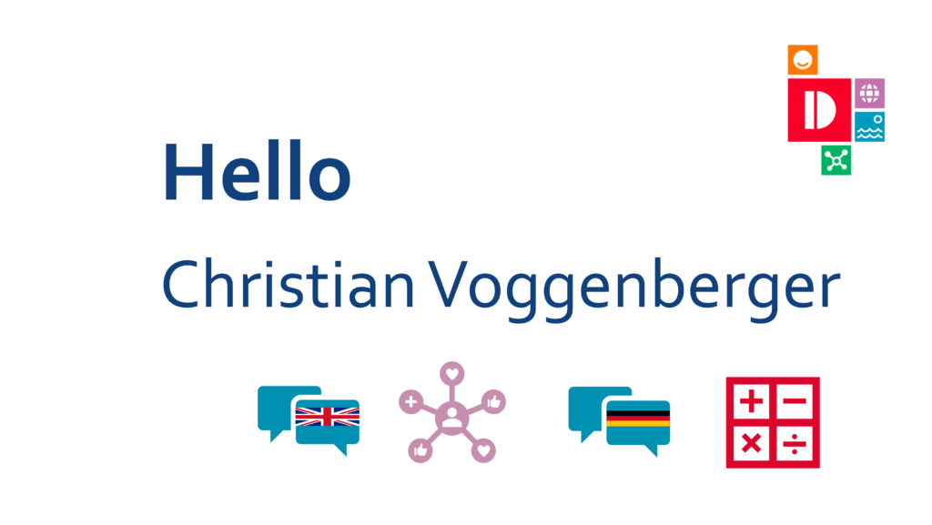 Hello Christian Voggenberger