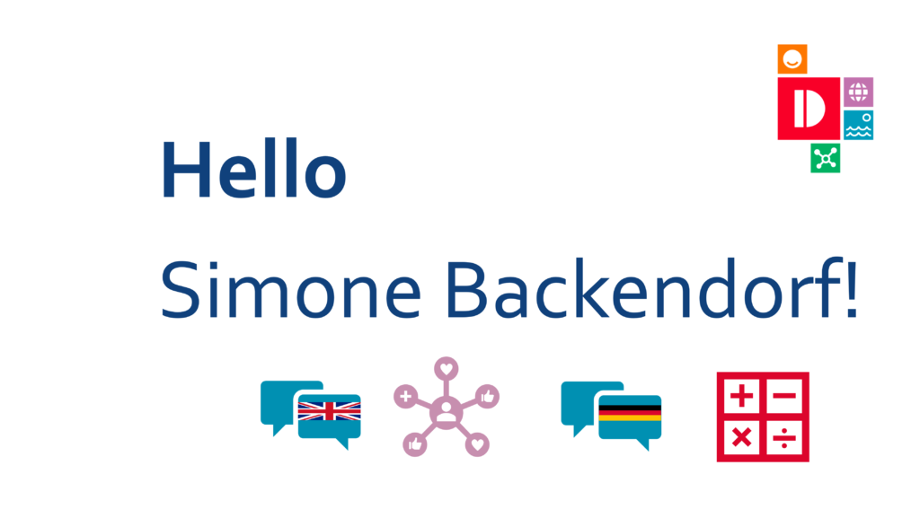 Hello Simone Backendorf!