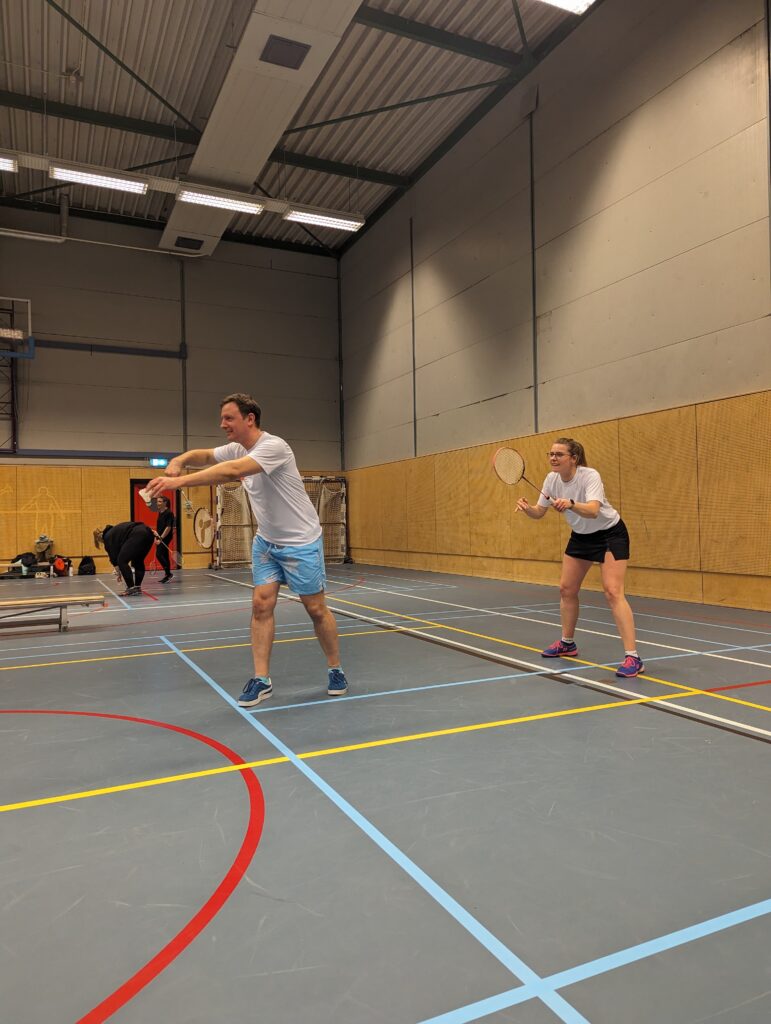 Badmintonturnier mit unseren Lehrer:innen