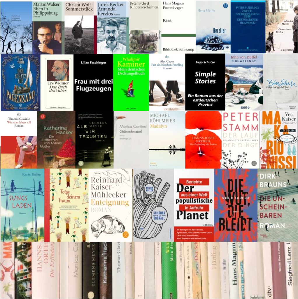 Unsere Literaturwettbewerbs-Sammlung von 1993 bis 2024