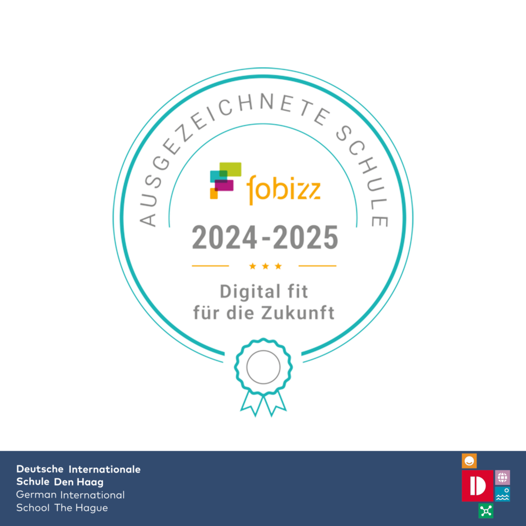 DISDH als fobizz Schule 2024/25 ausgezeichnet