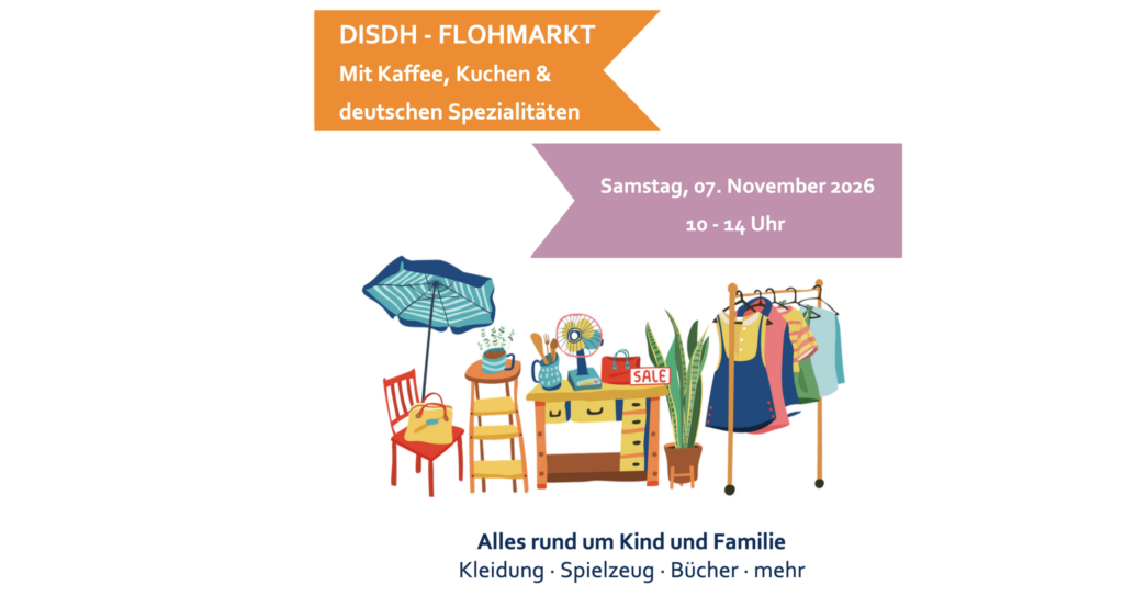 Am Samstag, den 7. November, findet wieder unser alljährlicher Flohmarkt statt. Kommt vorbei!